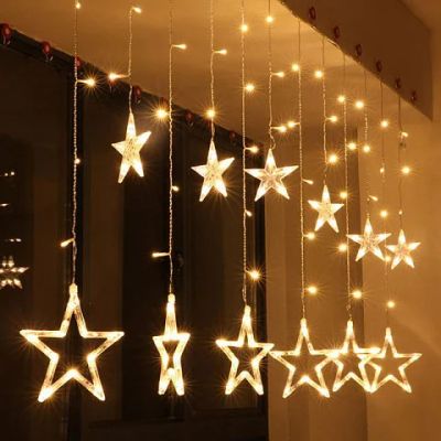 Лот: 16799927. Фото: 1. Гирлянда 🌟Звёзды🌟. Гирлянды, шарики, новогодние аксессуары