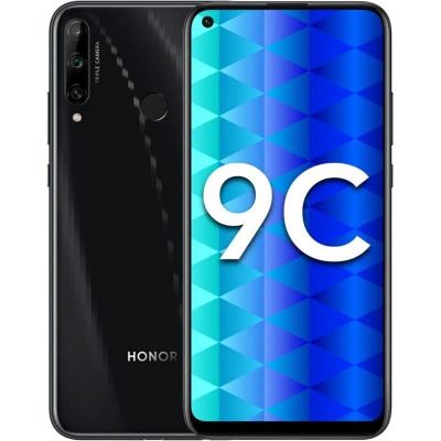 Лот: 16273003. Фото: 1. Смартфон Honor 9c 64GB Black... Смартфоны