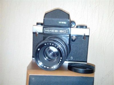 Лот: 2289618. Фото: 1. Фотоаппарат КИЕВ 6С TTL зеркальный... Плёночные зеркальные