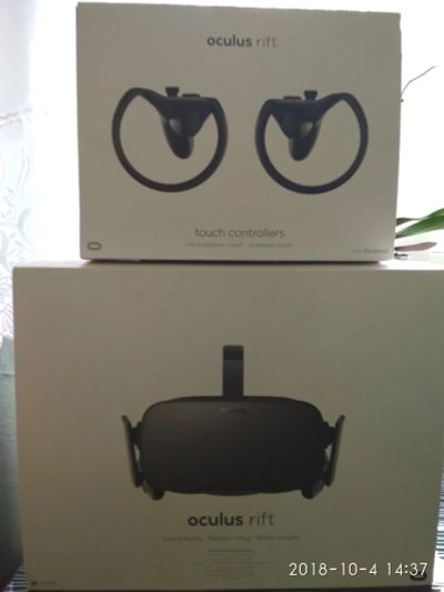 Лот: 12249411. Фото: 1. Oculus Rift CV1 + Oculus Toutch. Очки, шлемы виртуальной реальности