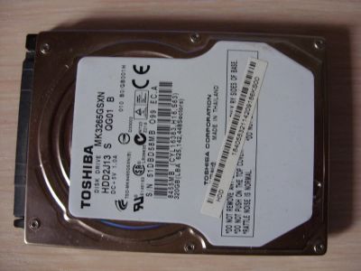 Лот: 4370482. Фото: 1. Жесткий диск для ноутбука 320GB. Жёсткие диски (HDD)