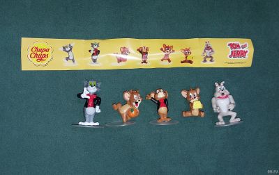 Лот: 18287659. Фото: 1. Шокошар Chupa chups. Tom&Jerry. Игрушки