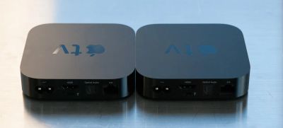 Лот: 21986165. Фото: 1. Apple TV [РСТ, как новый, отвязана... Медиаплееры