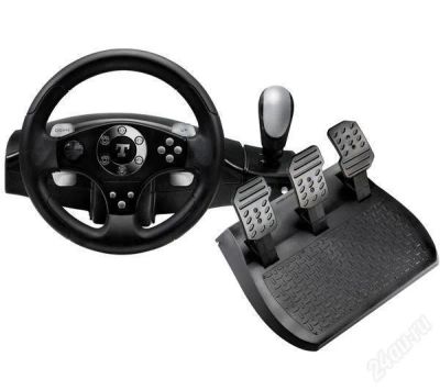 Лот: 1631988. Фото: 1. Руль Thrustmaster gt rallye pro... Рули, джойстики