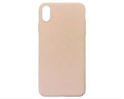 Лот: 20888253. Фото: 1. Чехол iPhone XS Max пластик (розовый... Чехлы, бамперы