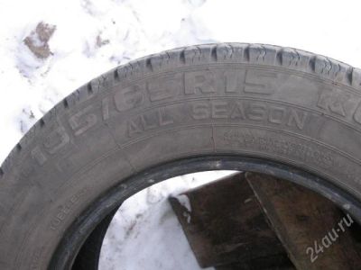 Лот: 787159. Фото: 1. Комплект шин 195/65 R15 всесезонка. Шины