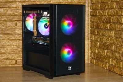 Лот: 24922292. Фото: 1. Мощный игровой ПК [Ryzen 7 2700... Компьютеры в сборе