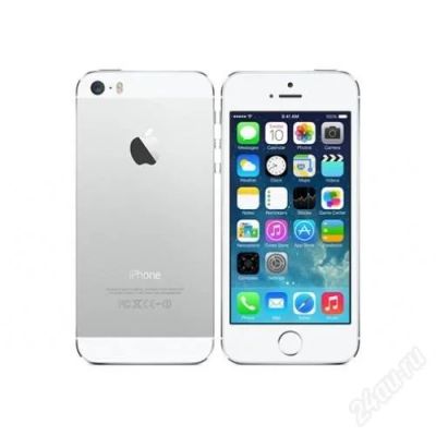 Лот: 3783257. Фото: 1. Iphone 5S 16 Gb silver новый запечатан. Смартфоны