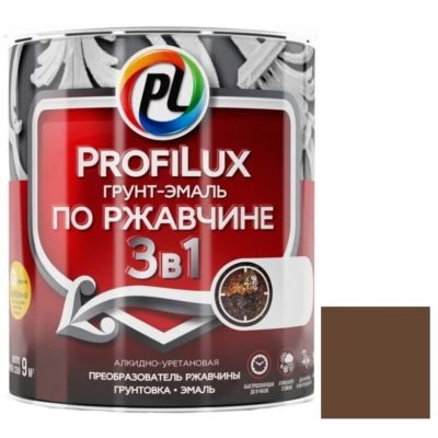 Лот: 24118244. Фото: 1. Грунт-эмаль Profilux, 3в1, по... Краски, лаки, растворитель
