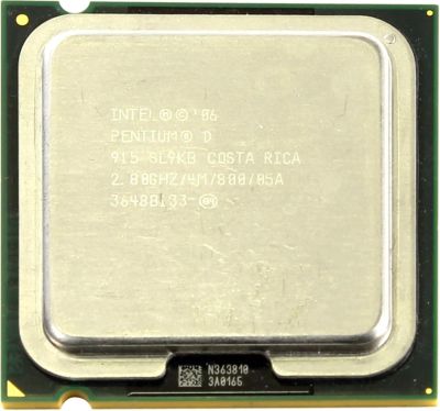 Лот: 7546032. Фото: 1. Процессор intel Pentium D 915... Процессоры