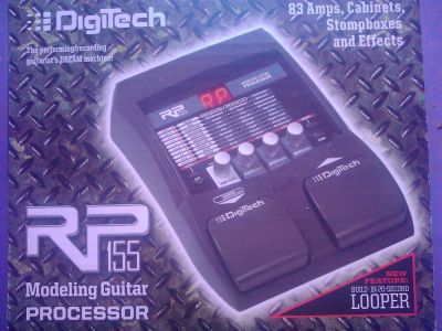 Лот: 3154263. Фото: 1. процессор гитарный digitech rp-155. Гитарные эффекты и комбоусилители