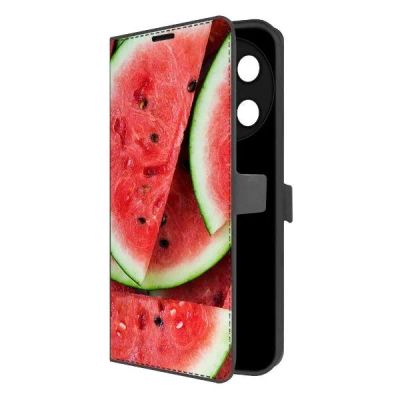 Лот: 25542476. Фото: 1. Чехол Krutoff Eco Book "Арбуз... Чехлы, бамперы