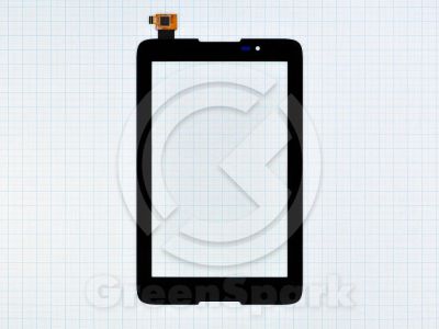 Лот: 16537096. Фото: 1. Тачскрин для Lenovo A3500 (черный... Дисплеи, дисплейные модули, тачскрины