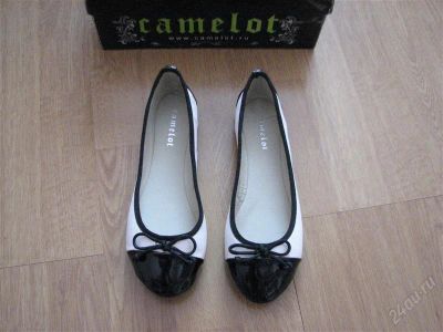 Лот: 2805966. Фото: 1. Балетки "Camelot". Туфли