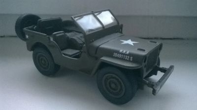 Лот: 4954256. Фото: 1. Модель Jeep Willys. Автомоделизм