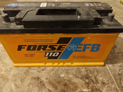 Лот: 22138294. Фото: 1. FORSE 110А 6CT-110VLR. Аккумуляторы