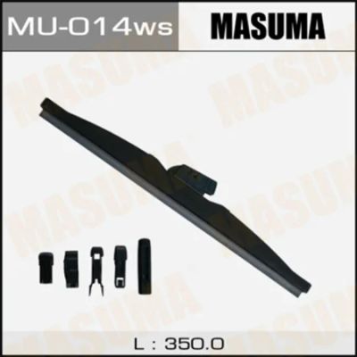 Лот: 18593342. Фото: 1. Дворник зимний masuma 14 крюк... Расходные материалы