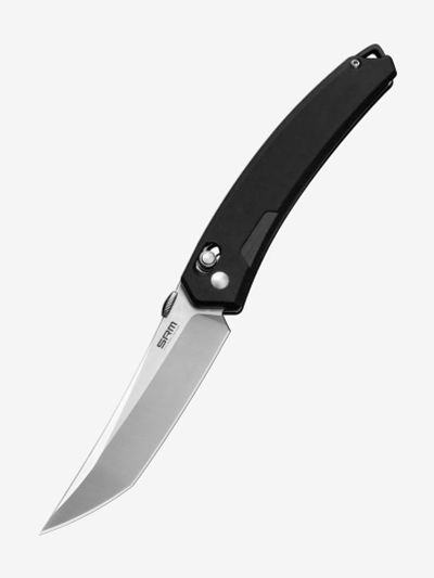 Лот: 25689935. Фото: 1. Складной нож SRM 9211, Черный. Другое (спортивная одежда)