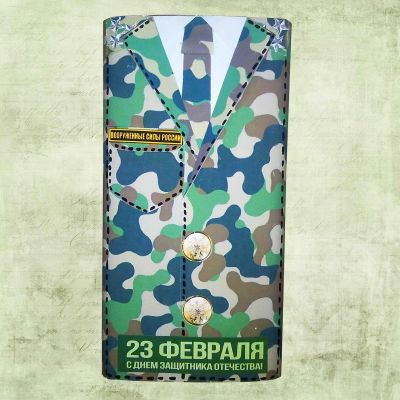Лот: 18742228. Фото: 1. Сладкий сувенир - Шоколад "Мундир... Другое (сувениры, подарки)