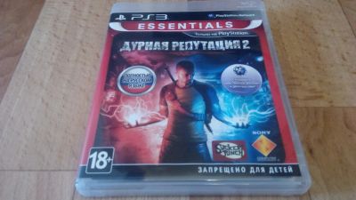 Лот: 9993512. Фото: 1. Дурная репутация 2 PS3 / Лицензионный... Игры для консолей