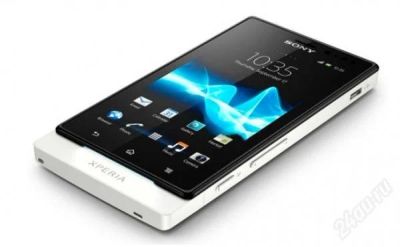 Лот: 1875965. Фото: 1. sony xperia sola white (новый... Смартфоны