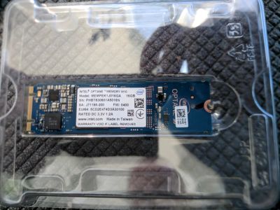 Лот: 14417794. Фото: 1. Intel Optane Memory 16gb. SSD-накопители