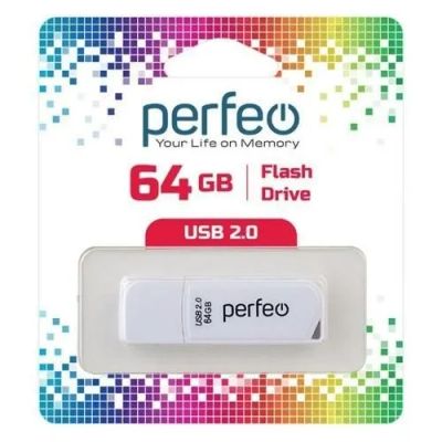 Лот: 25541925. Фото: 1. Флеш-накопитель USB2.0 64Gb Perfeo... USB-флеш карты