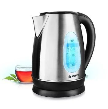 Лот: 12024155. Фото: 1. Электрочайник VITEK VT 7039 ST. Чайники, кофемашины, кулеры