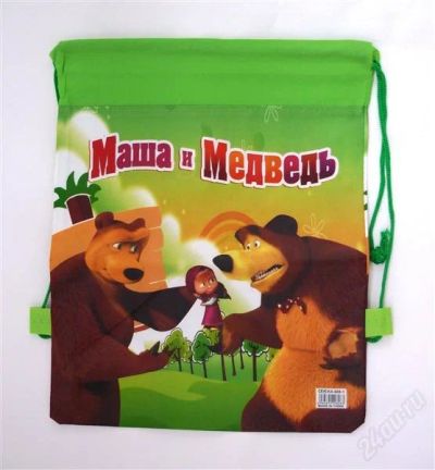 Лот: 2196918. Фото: 1. мешок для сменной обуви "маша... Другое (дети растут)