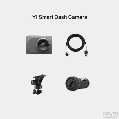 Лот: 18145102. Фото: 1. Xiaomi YI Smart Dash Camera HD... Видеорегистраторы,  радар-детекторы, системы парковки