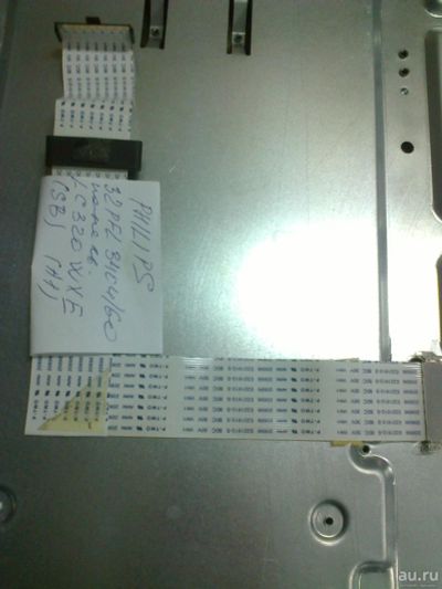 Лот: 9592904. Фото: 1. шлейф LVDS от ЖК телевизора Philips... Запчасти для телевизоров, видеотехники, аудиотехники