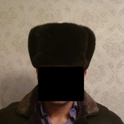 Лот: 8187289. Фото: 1. Шапка норковая мужская 60 размер. Головные уборы