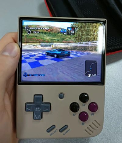 Лот: 21984863. Фото: 1. Miyoo mini plus, карманная ретро... Игровые приставки, консоли