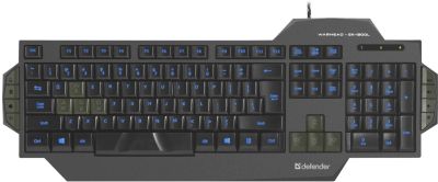 Лот: 12769546. Фото: 1. Игровая клавиатура Defender Warhead... Клавиатуры и мыши