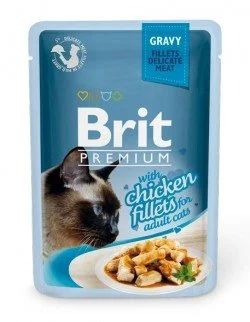 Лот: 11078189. Фото: 1. Консервы Brit Premium ПАУЧ для... Корма