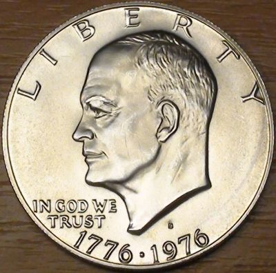 Лот: 18417525. Фото: 1. 1 доллар 1976г. 200-я годовщина... Америка