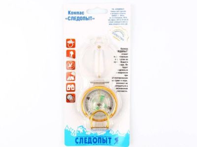 Лот: 15878119. Фото: 1. Компас Следопыт с крышкой PF-TCP-04... Инструмент и аксессуары для туризма