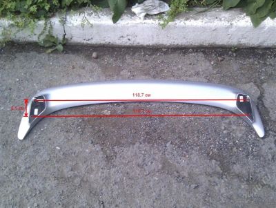 Лот: 1289139. Фото: 1. Спойлер Honda Integra DC2 (серебристый... Кузов