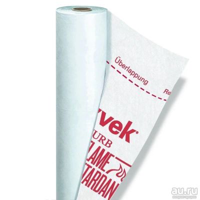 Лот: 13229485. Фото: 1. Гидроизоляционная мембрана Tyvek... Кровельные материалы