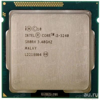 Лот: 8827784. Фото: 1. Продам intel core i3 3240/mb-asus-h61m-l... Компьютеры в сборе
