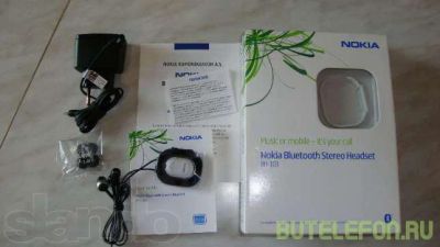 Лот: 3967925. Фото: 1. nokia bluetooth stereo headset... Красноярск