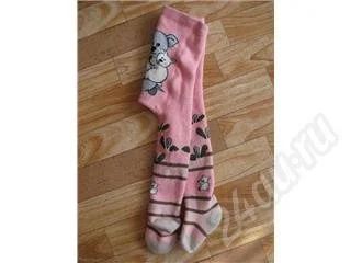 Лот: 375021. Фото: 1. Колготки персиковые. Другое (дети растут)