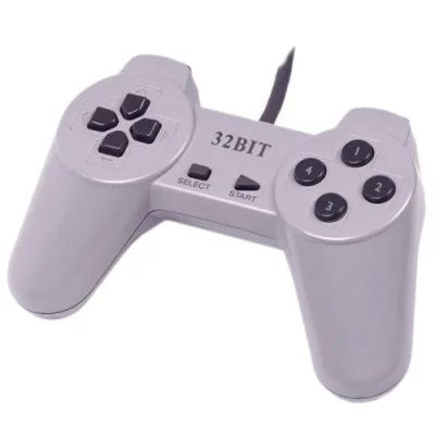 Лот: 3204139. Фото: 1. PS One Controller Grey. Аксессуары для игровых приставок, консолей, геймпады