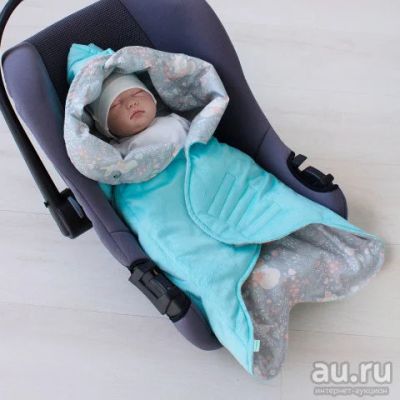 Лот: 13657036. Фото: 1. Одеяло-конверт в автокресло и... Другое (дети растут)