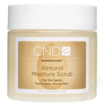 Лот: 1414296. Фото: 1. CND Almond Moisture Scrub, 1kg... Средства для ухода