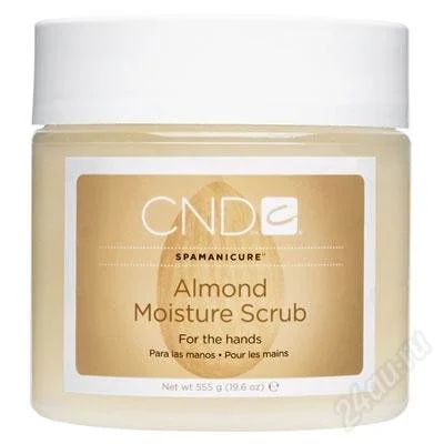 Лот: 1414296. Фото: 1. CND Almond Moisture Scrub, 1kg... Средства для ухода