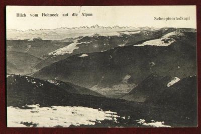 Лот: 9018703. Фото: 1. Альпы * германская открытка с... Военная техника, документация