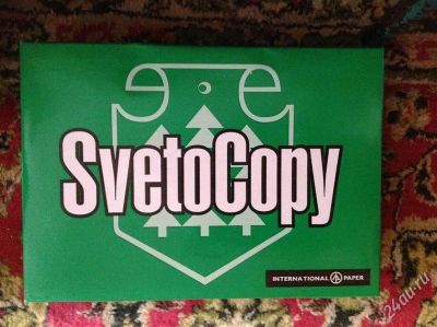 Лот: 2879734. Фото: 1. Бумага белая А4 sveto copy 500... Бумага