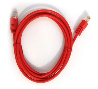 Лот: 10687158. Фото: 1. симпатичный красный Патч-корд... Сетевые кабели