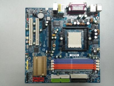 Лот: 5308355. Фото: 1. Материнская плата GigaByte GA-K8NMF-9... Материнские платы